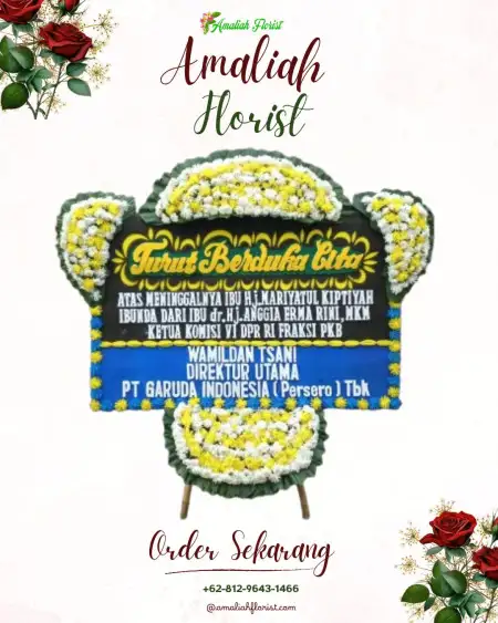 Papan Bunga Duka Rawa Badak Selatan